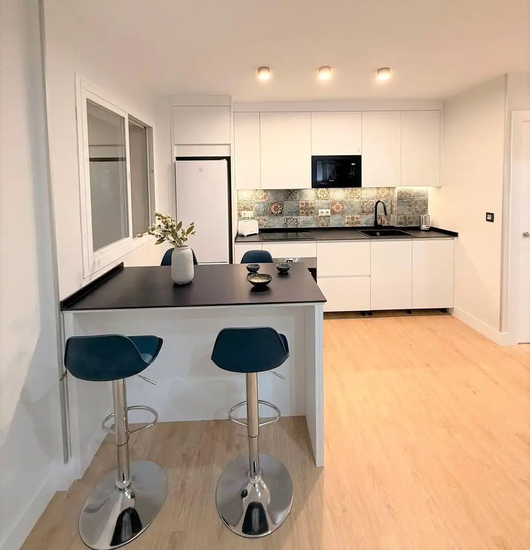Küche von Wohnung zum Verkauf in Torremolinos mit Möbliert