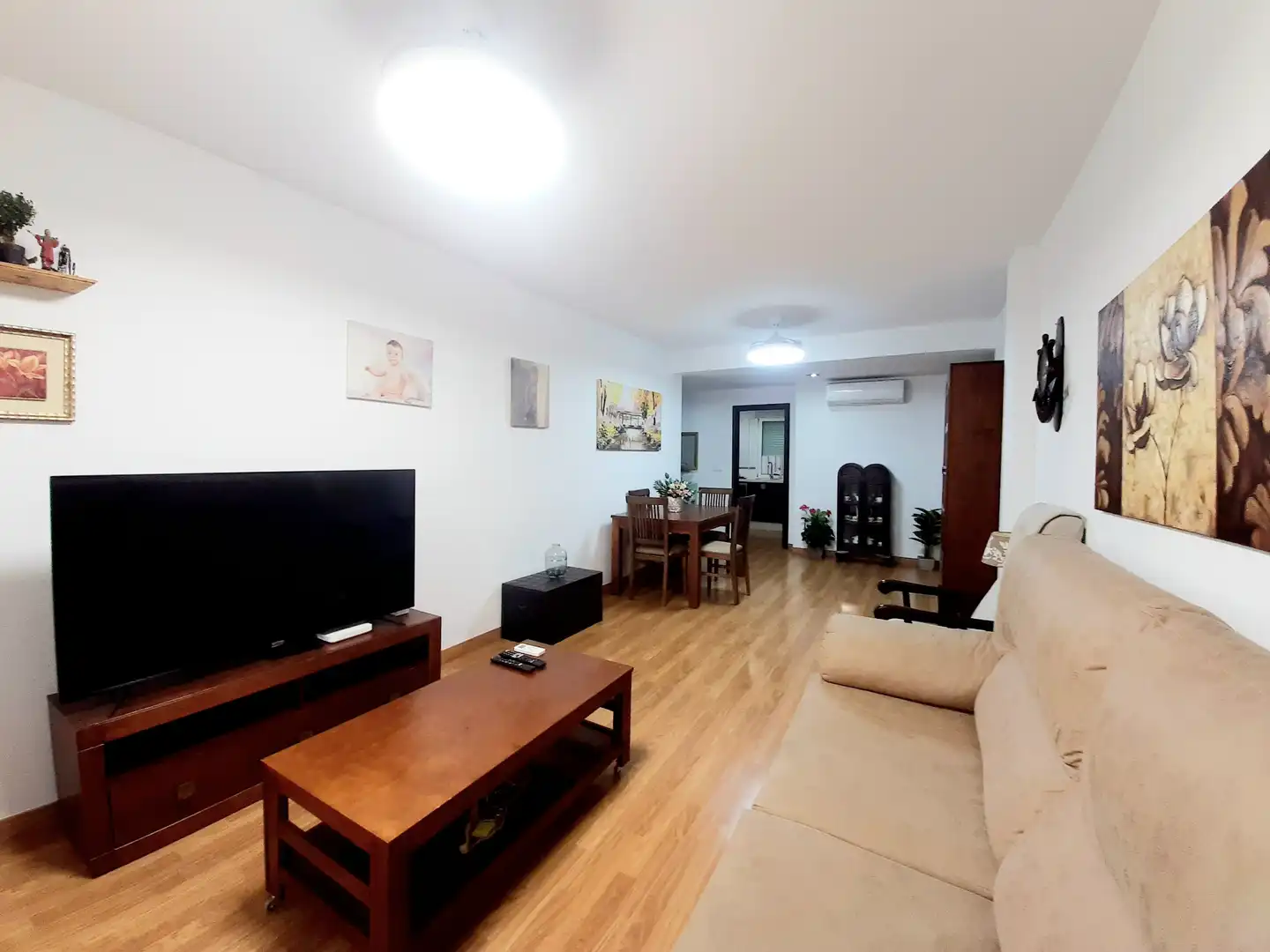 Sala de estar de Piso en venta en Archena con Aire acondicionado, Calefacción y Parquet