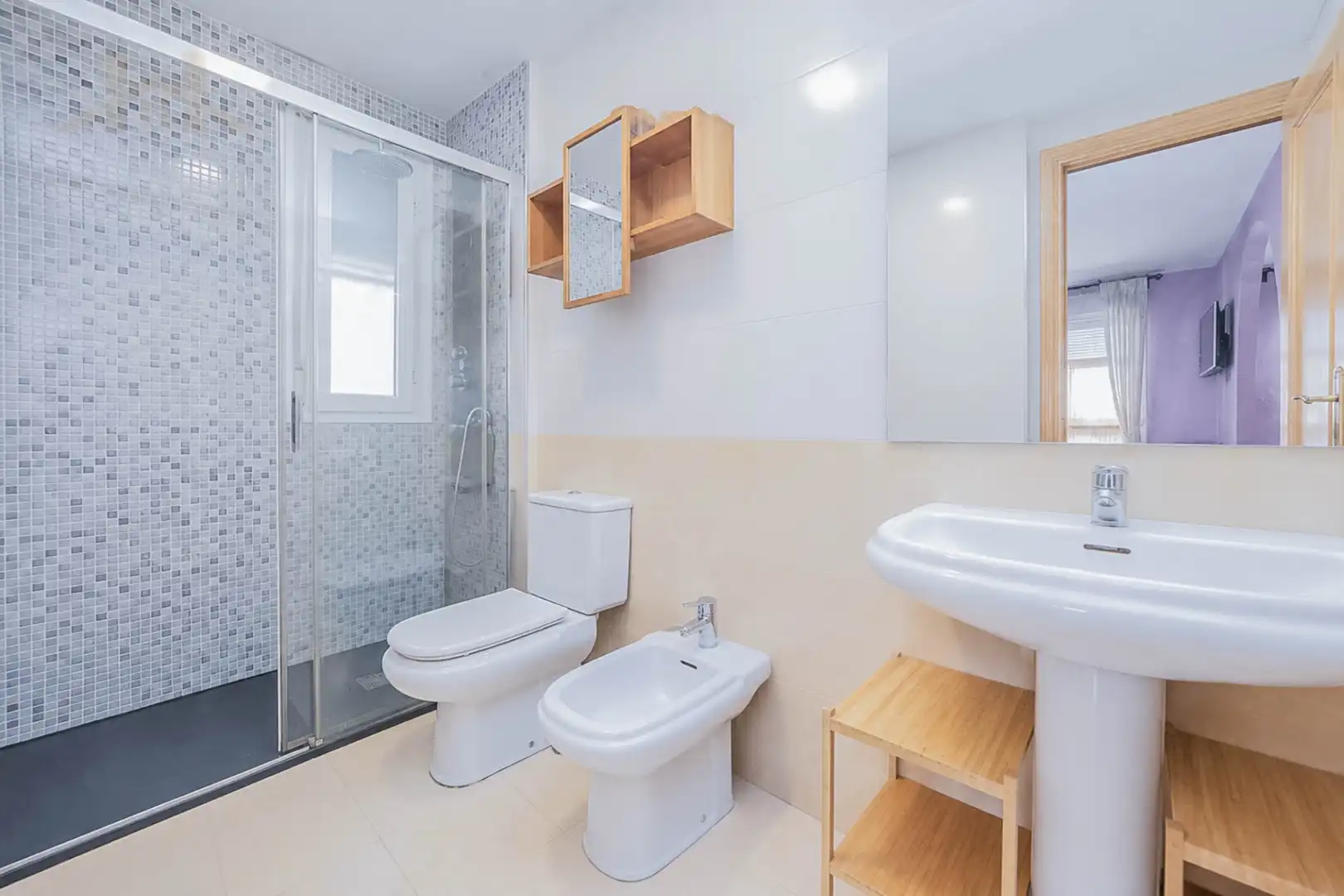 Baño de Casa adosada en venta en Parla con Calefacción y Terraza