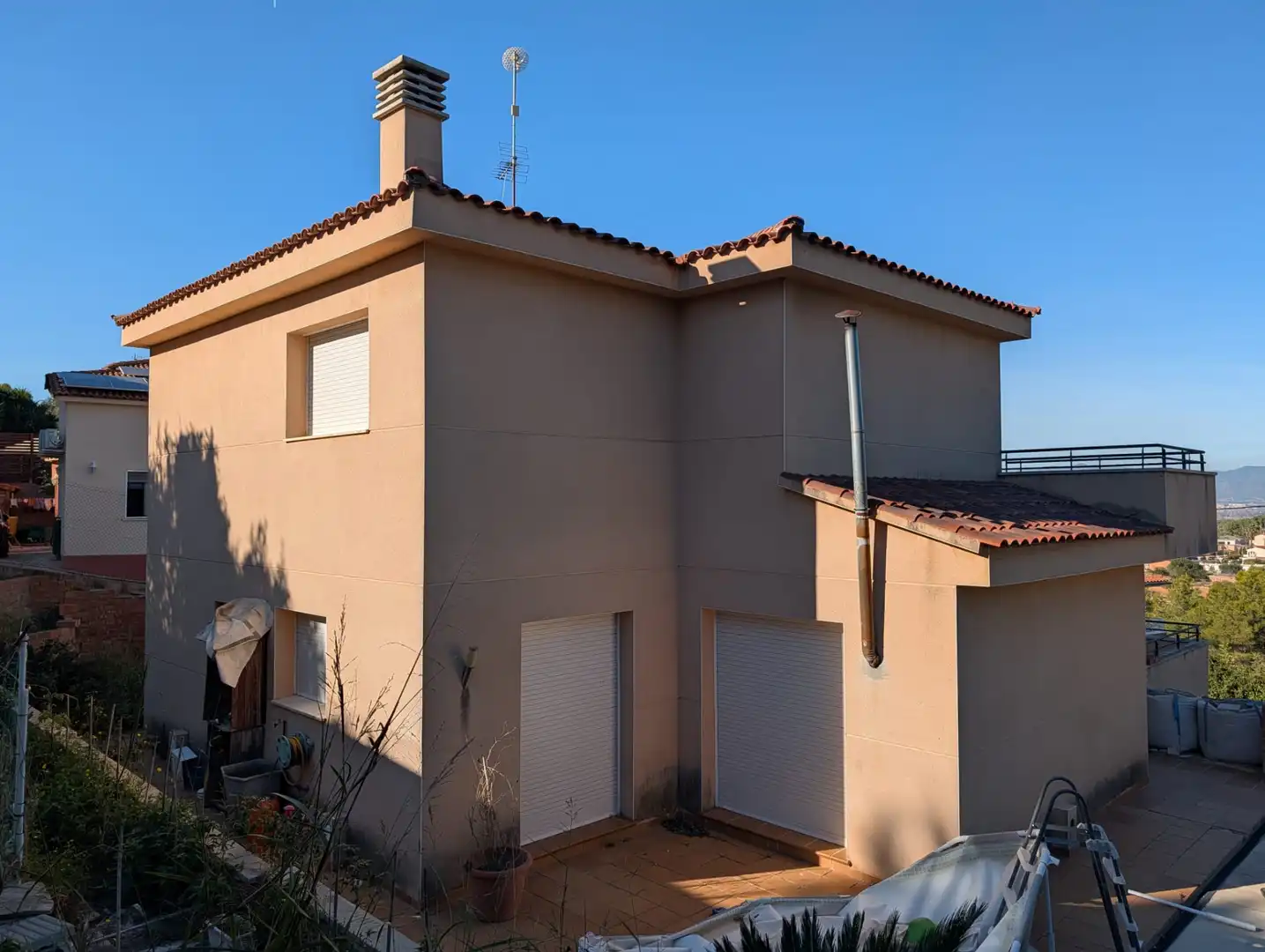 Vista exterior de Casa o chalet en venta en Calafell con Calefacción, Jardín privado y Terraza