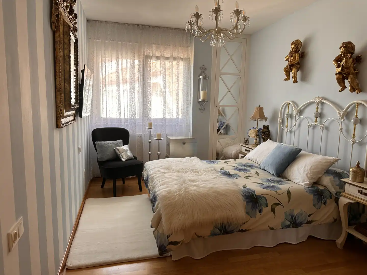 Bedroom of Flat for sale in Negreira  with Heating