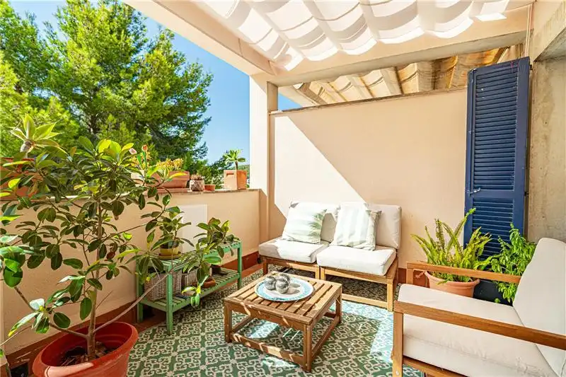 Terraza de Piso en venta en Calvià con Aire acondicionado, Terraza y Piscina comunitaria