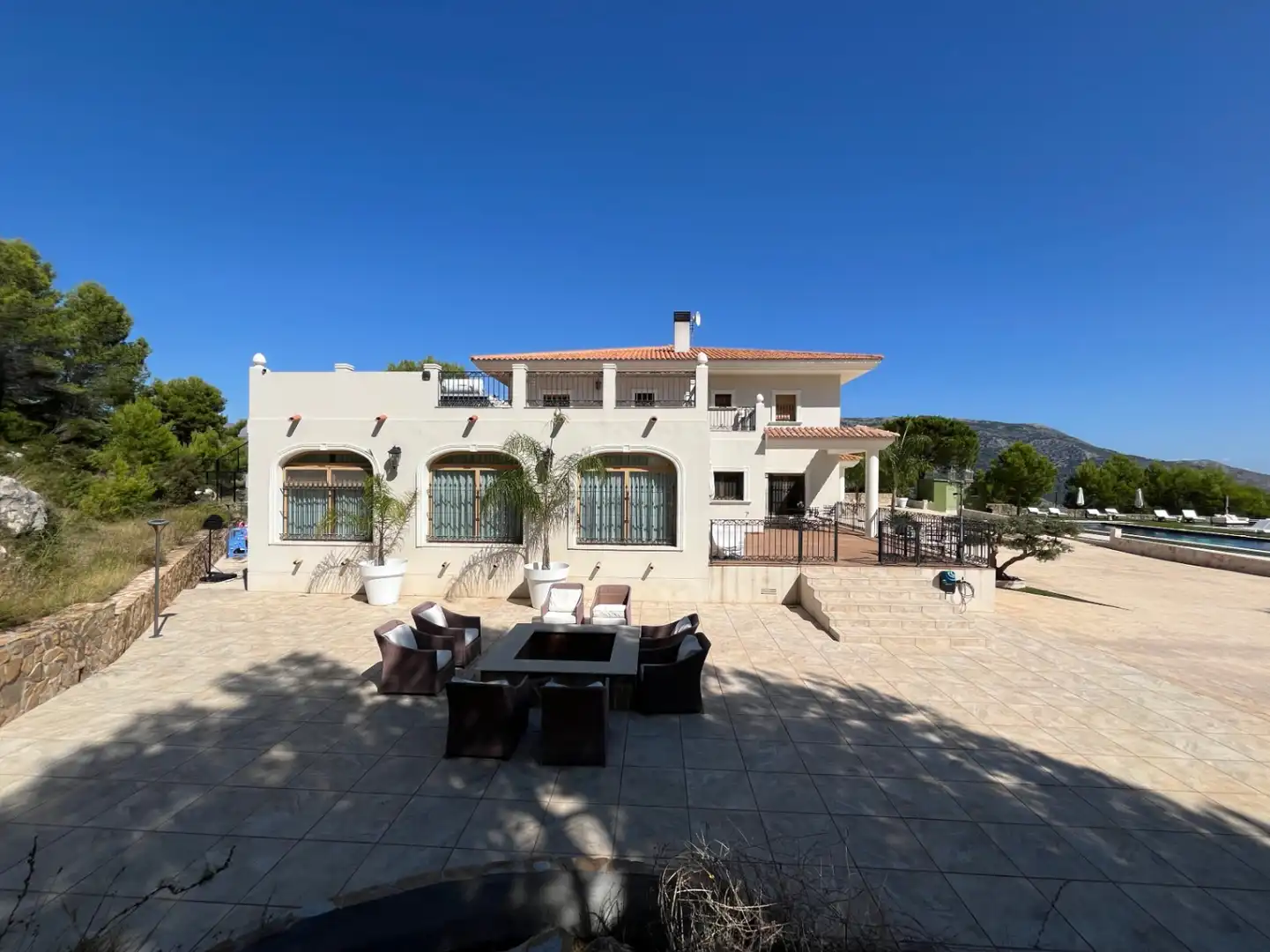 Terraza de Casa o chalet en venta en Benimantell con Aire acondicionado, Jardín privado y Terraza