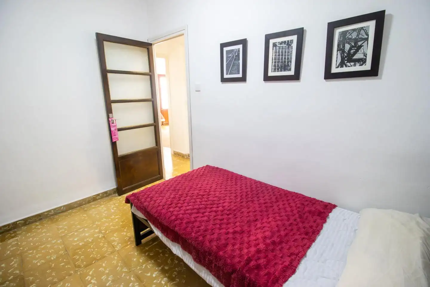 Bedroom of Flat for rent in Valencia  with Terrace and Furnished