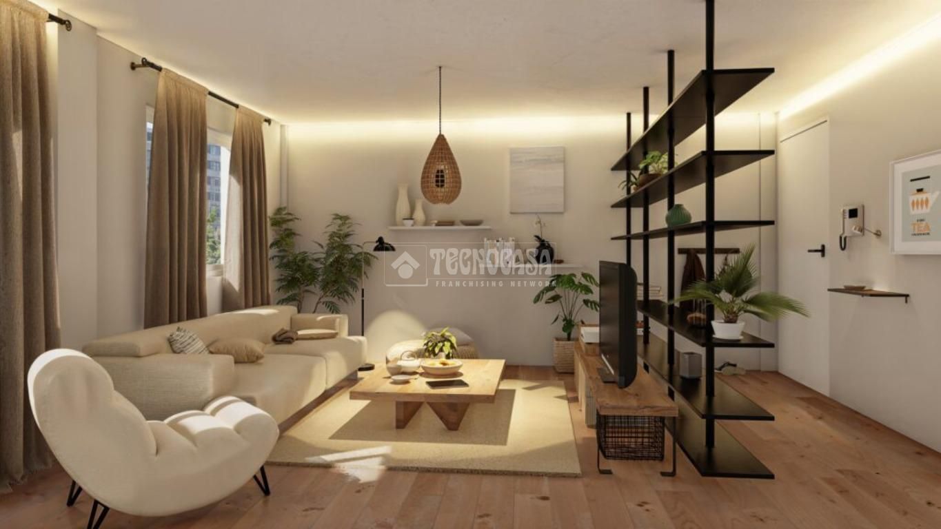 Living room of Flat for sale in  Huelva Capital  with Air Conditioner, Storage room and Balcony