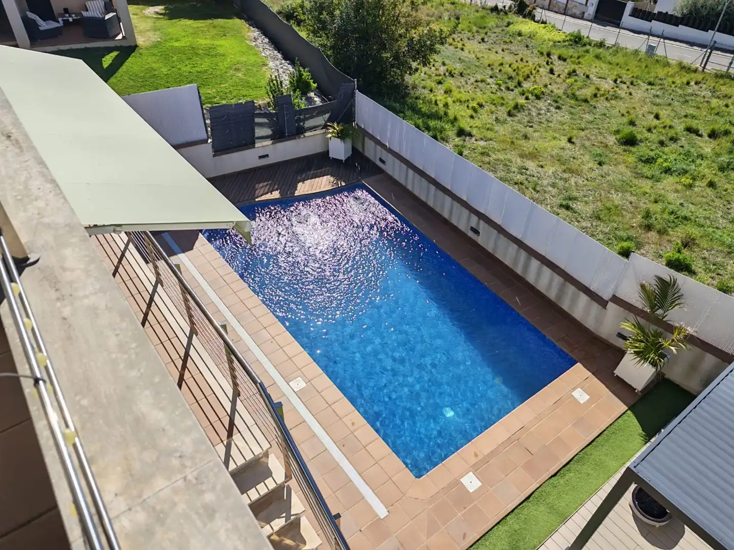 Piscina de Casa o xalet en venda en Calafell amb Aire condicionat, Calefacció i Jardí privat