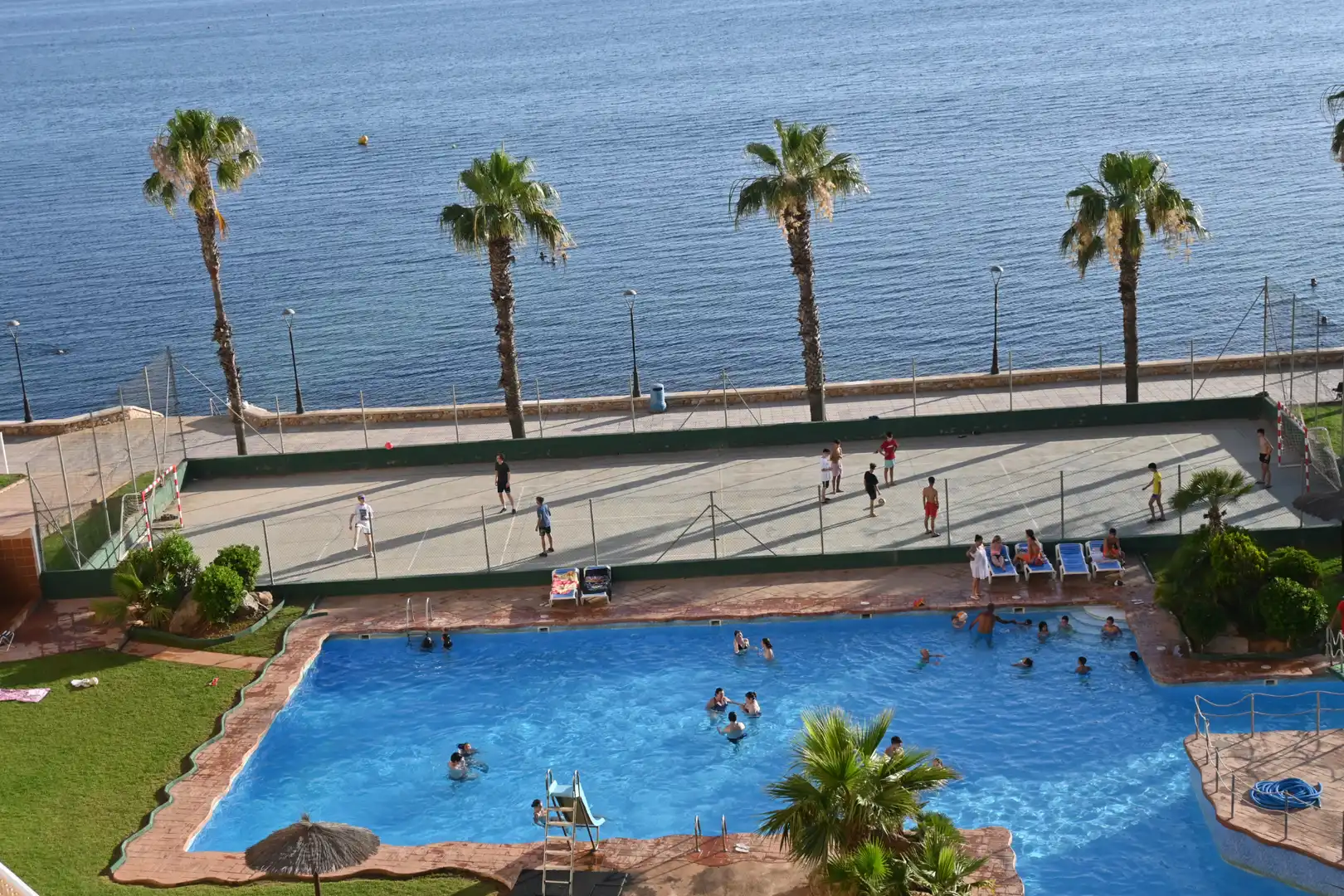 Piscina de Dúplex en venta en San Javier con Aire acondicionado, Calefacción y Terraza