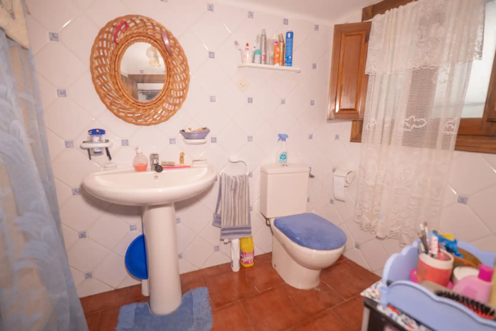 Baño de Casa adosada en venta en Paterna del Río con Amueblado y Balcón