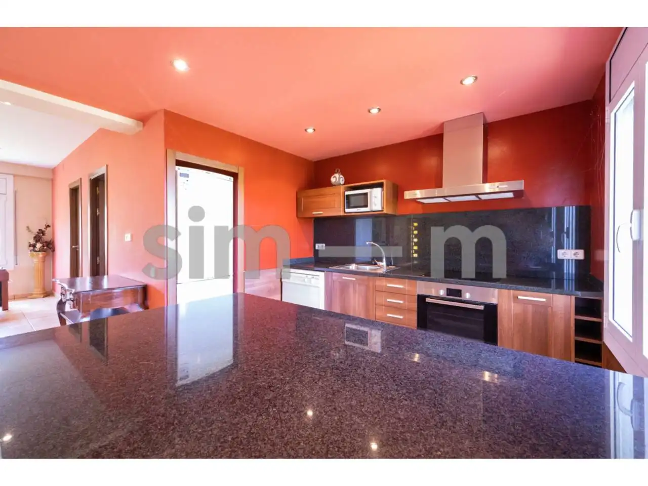 Cocina de Casa o chalet en venta en Gurb con Aire acondicionado, Calefacción y Jardín privado