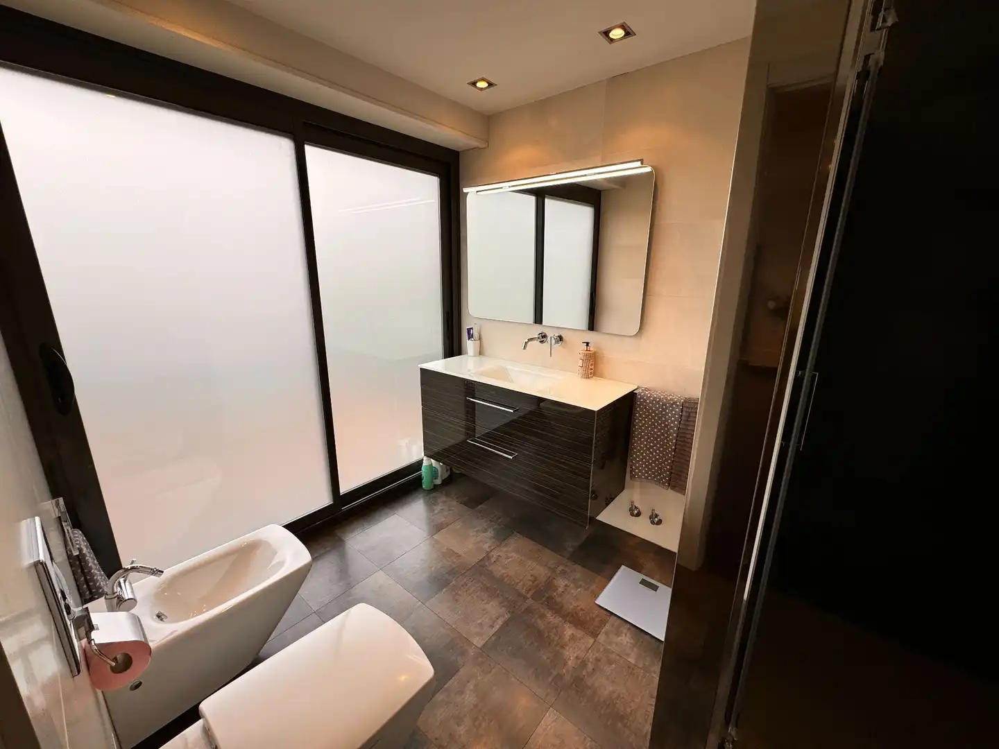 Baño de Casa o chalet en venta en Vallromanes con Aire acondicionado, Calefacción y Jardín privado
