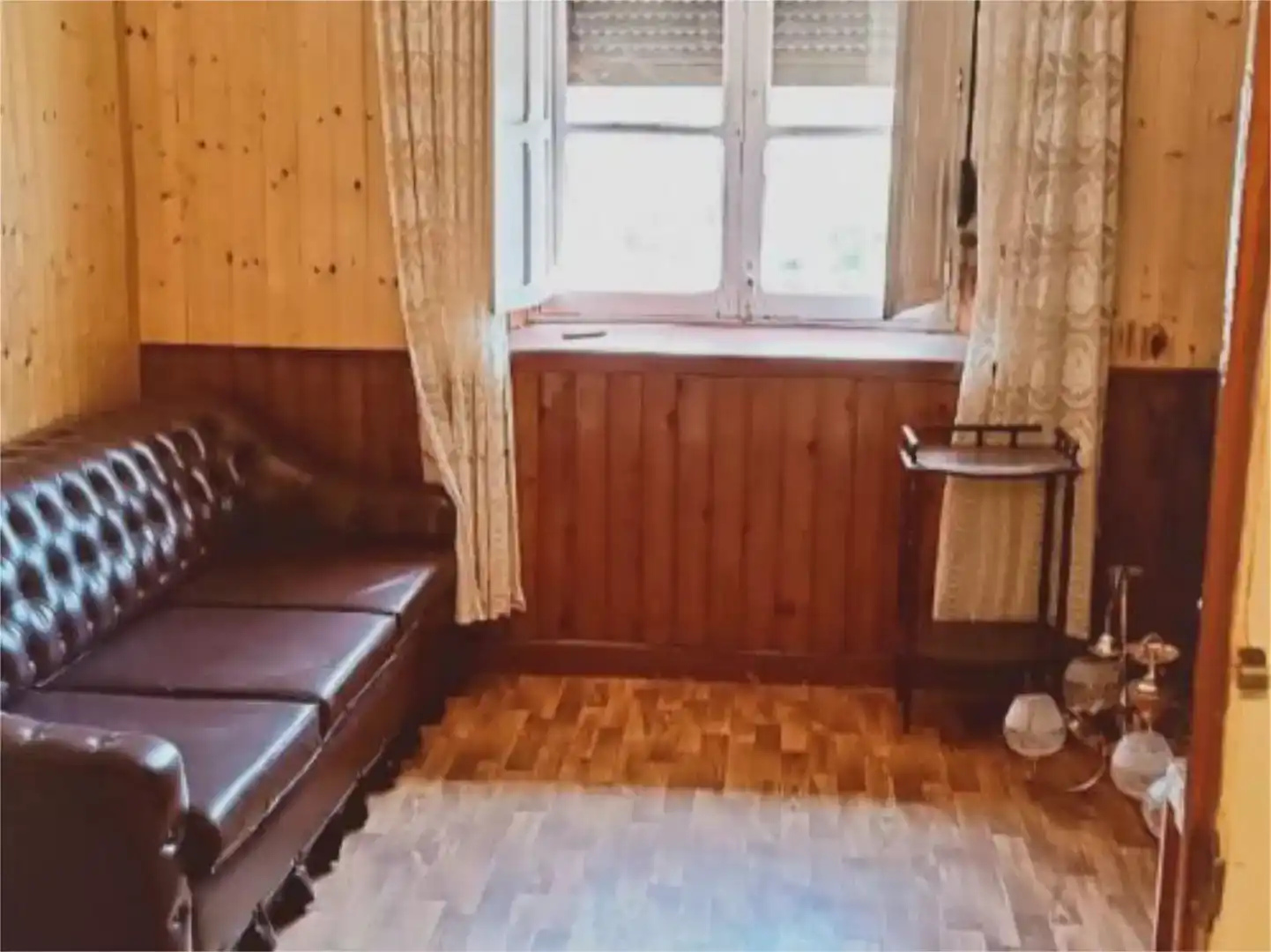 Sala d'estar de Pis en venda en Cervera de Pisuerga amb Jardí privat, Parquet i Traster