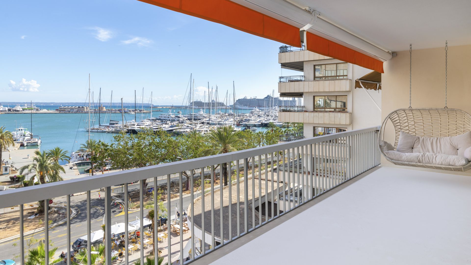 Terrace of Apartment for sale in  Palma de Mallorca  with Air Conditioner, Heating and Furnished