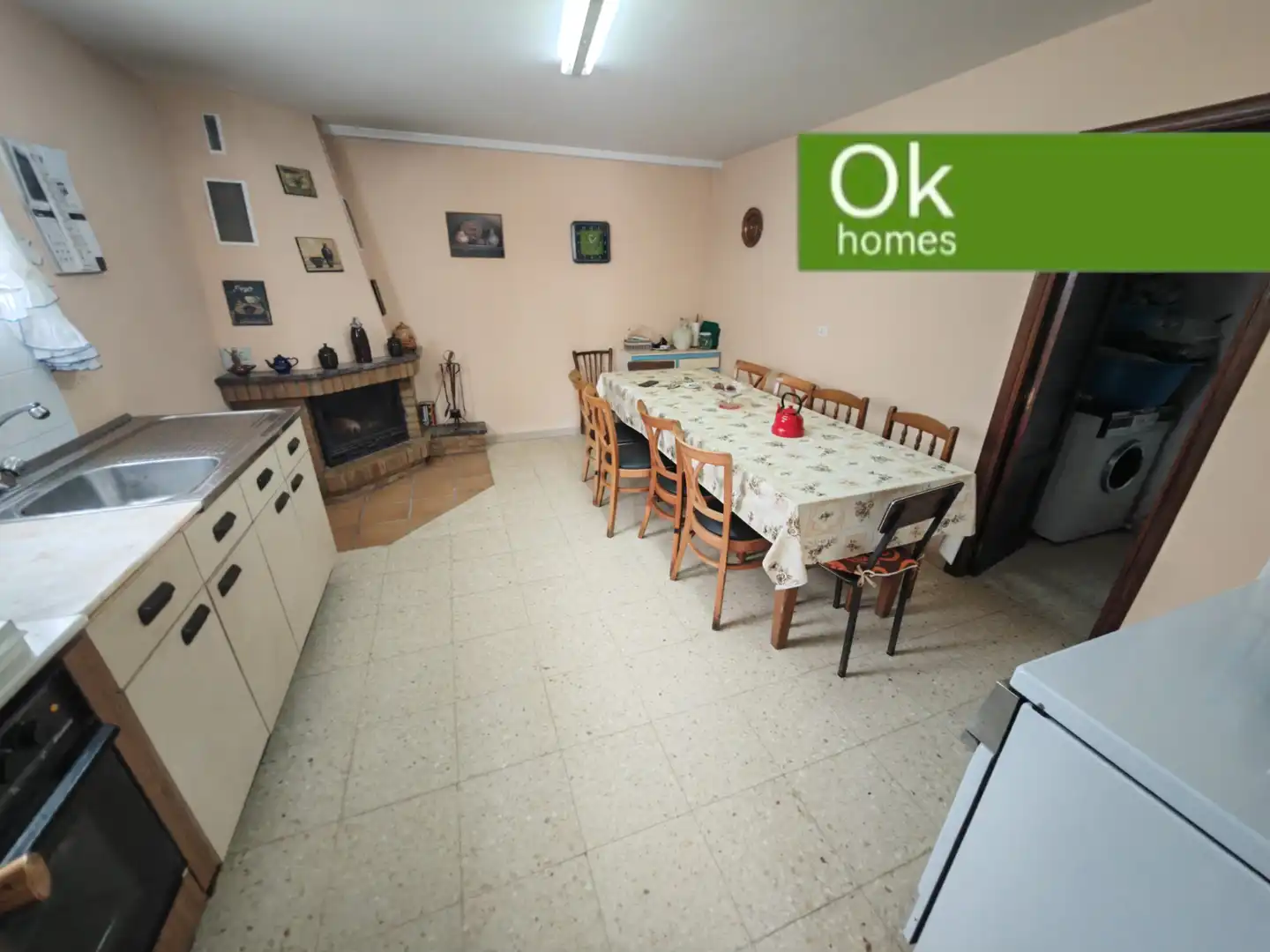 Cocina de Casa o chalet en venta en Mesía con Calefacción, Jardín privado y Parquet