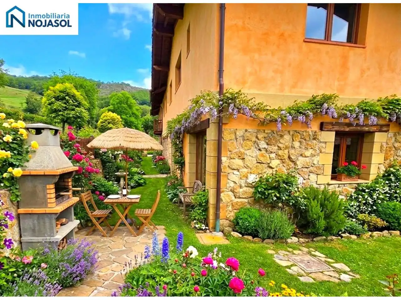 Jardí de Apartament en venda en Vega de Liébana amb Calefacció, Jardí privat i Parquet