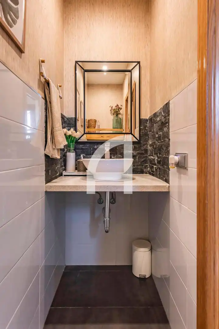 Baño de Casa o chalet en venta en Mijas con Aire acondicionado, Calefacción y Piscina