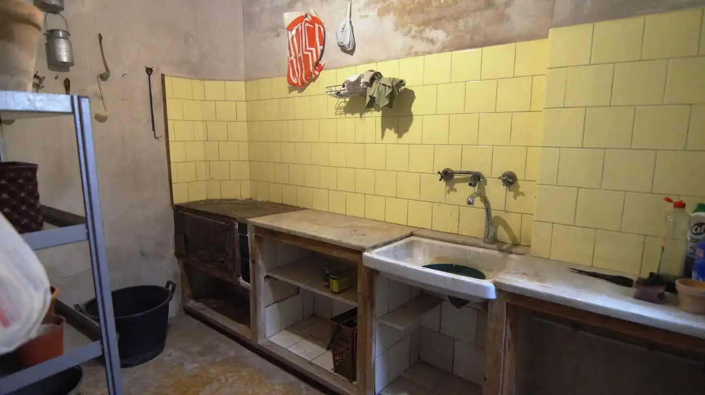 Cuina de Casa adosada en venda en Móra la Nova amb Calefacció, Terrassa i Moblat