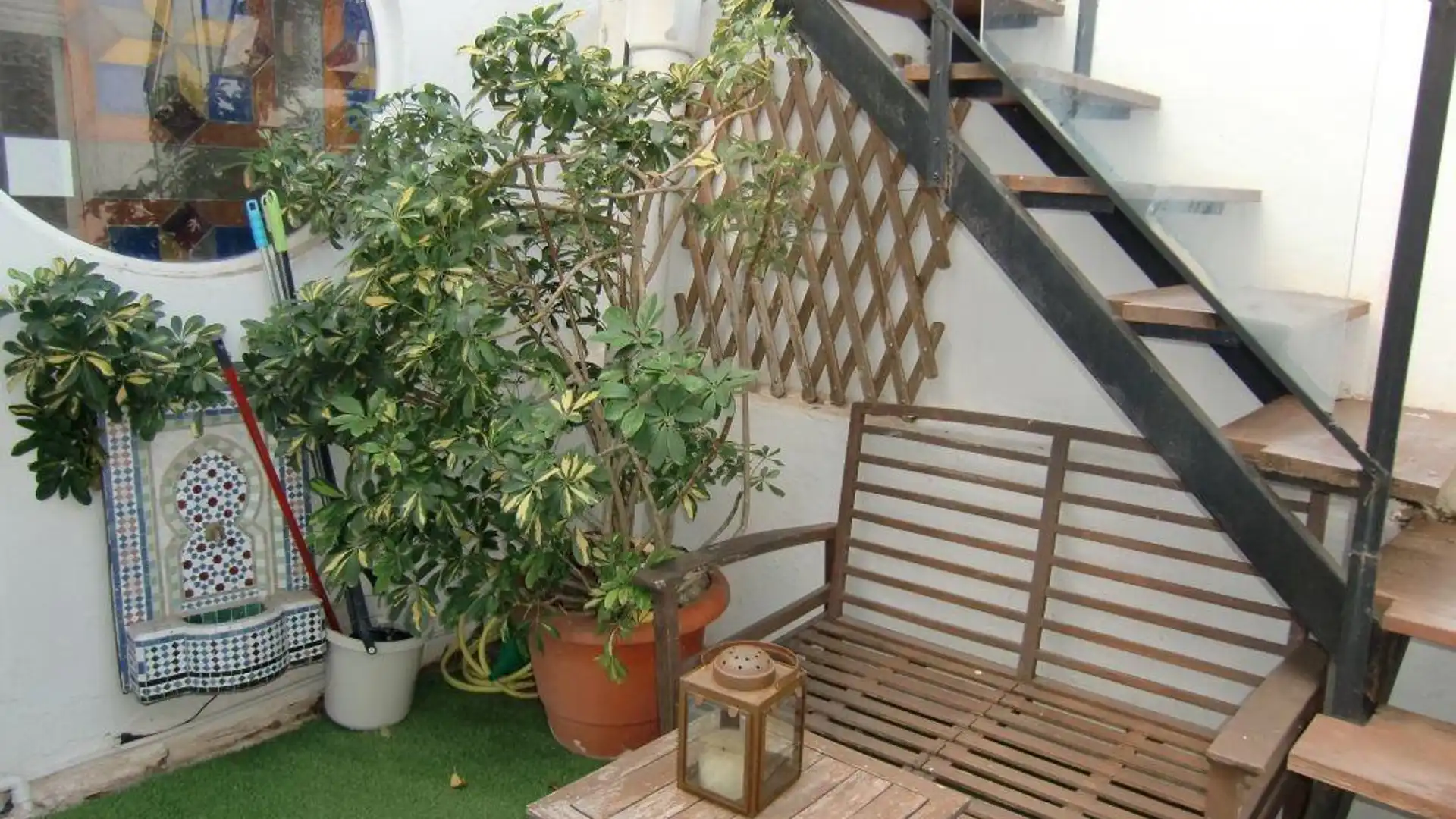 Terraza de Casa o chalet de alquiler en Burjassot con Aire acondicionado, Parquet y Terraza