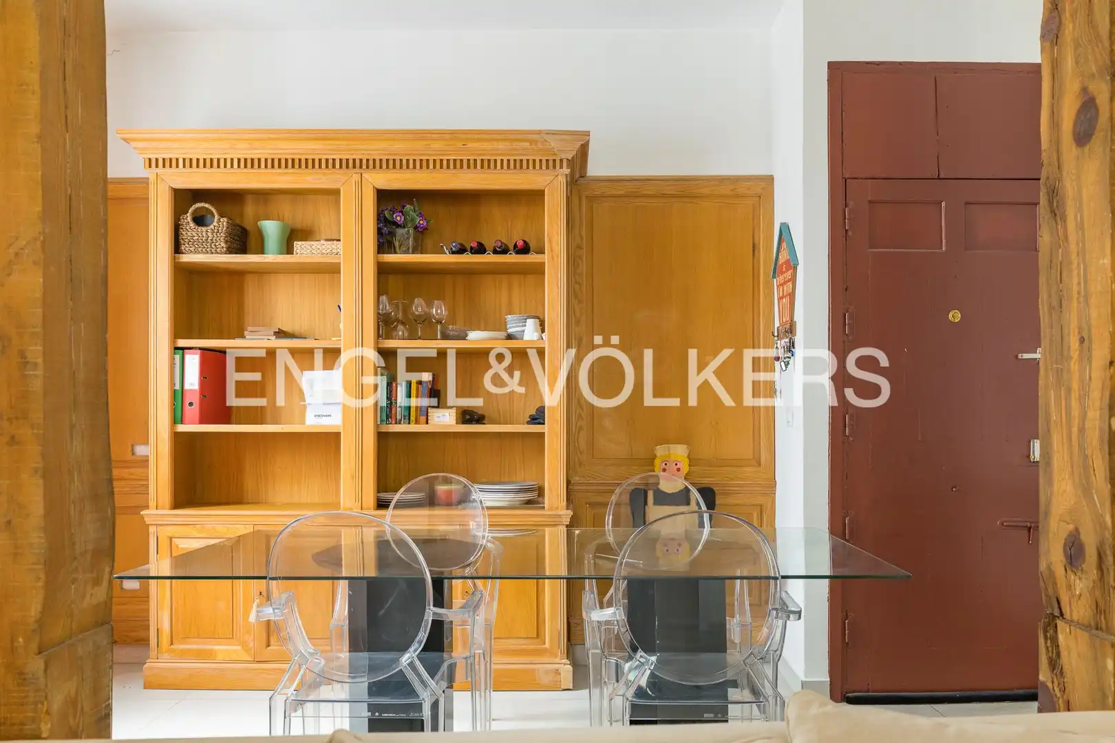 Comedor de Piso de alquiler en  Madrid Capital con Aire acondicionado y Calefacción