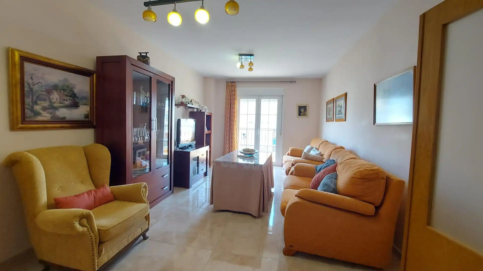 Sala de estar de Piso en venta en El Ejido con Aire acondicionado, Calefacción y Terraza