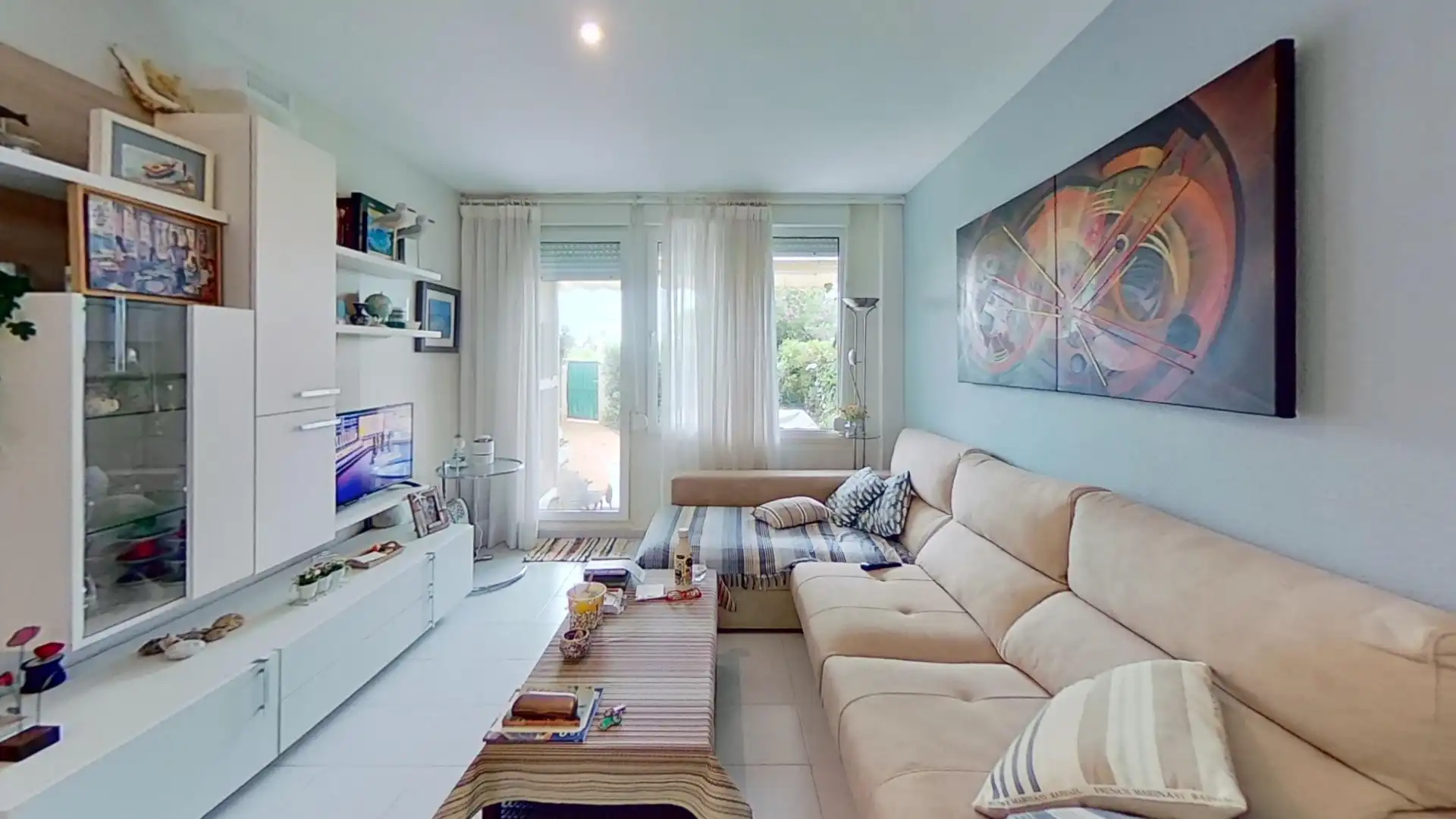 Living room of Apartments for sale in Vinaròs  with Private garden, Terrace and Furnished