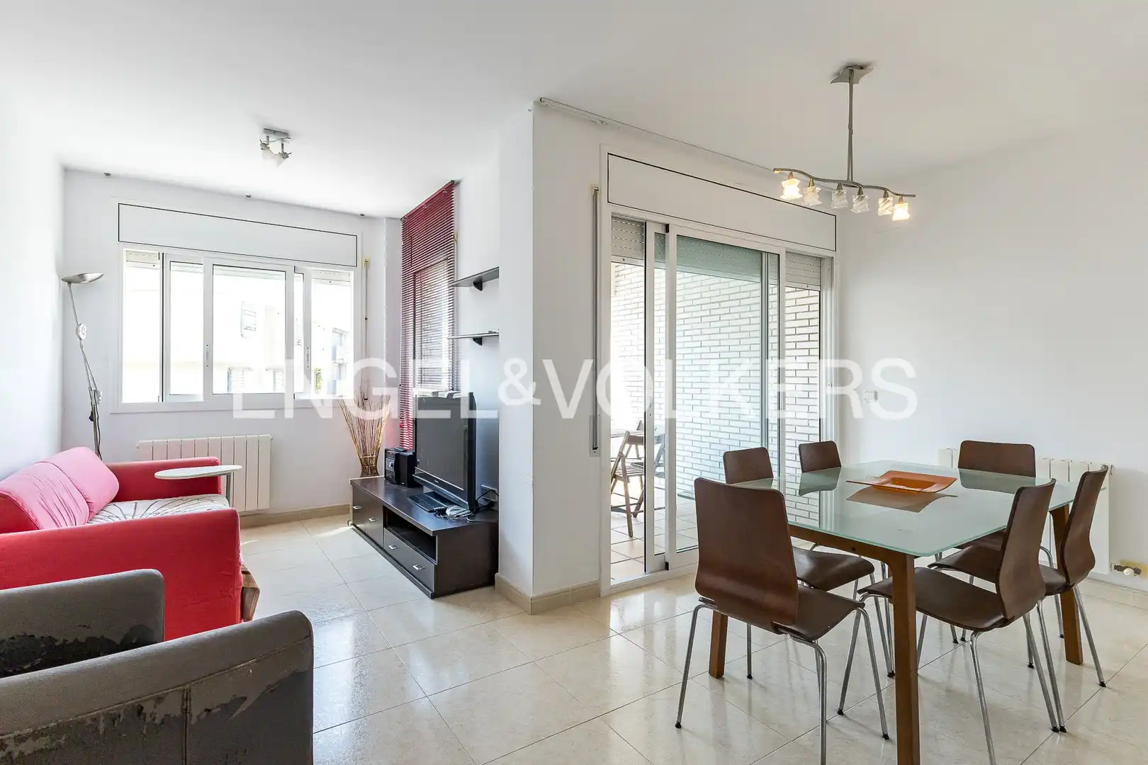Sala d'estar de Pis en venda en Calafell amb Calefacció, Terrassa i Piscina