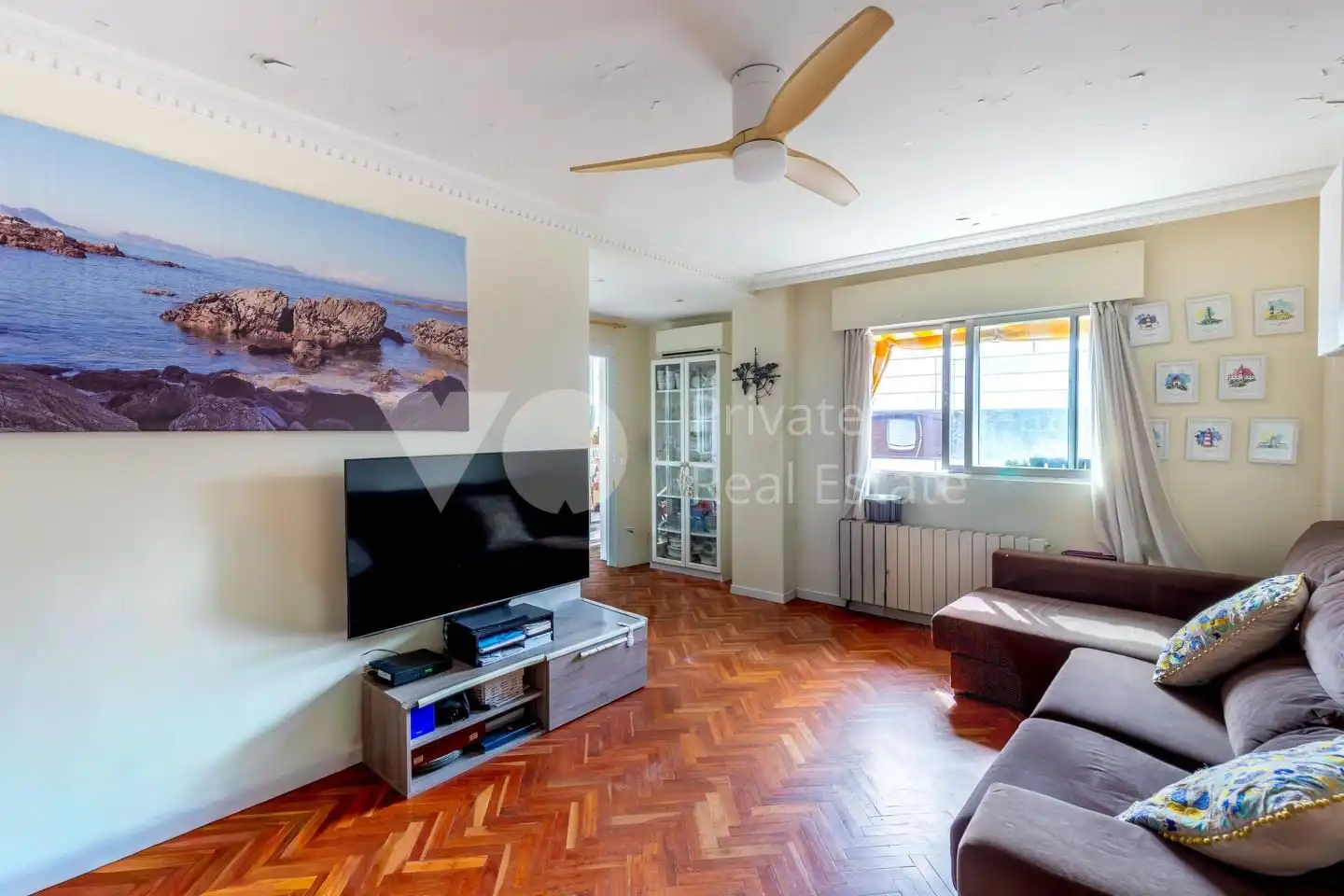 Sala de estar de Piso en venta en Las Rozas de Madrid con Aire acondicionado, Calefacción y Terraza