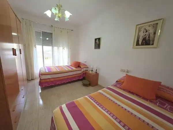 Bedroom of Flat for sale in Pulpí  with Air Conditioner, Heating and Furnished