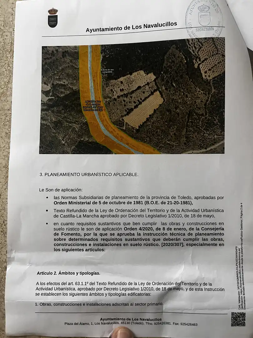 Terreno en venta en Los Navalucillos