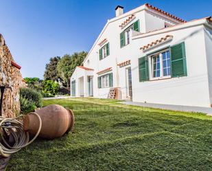 Jardí de Casa o xalet en venda en Es Castell amb Jardí privat i Terrassa