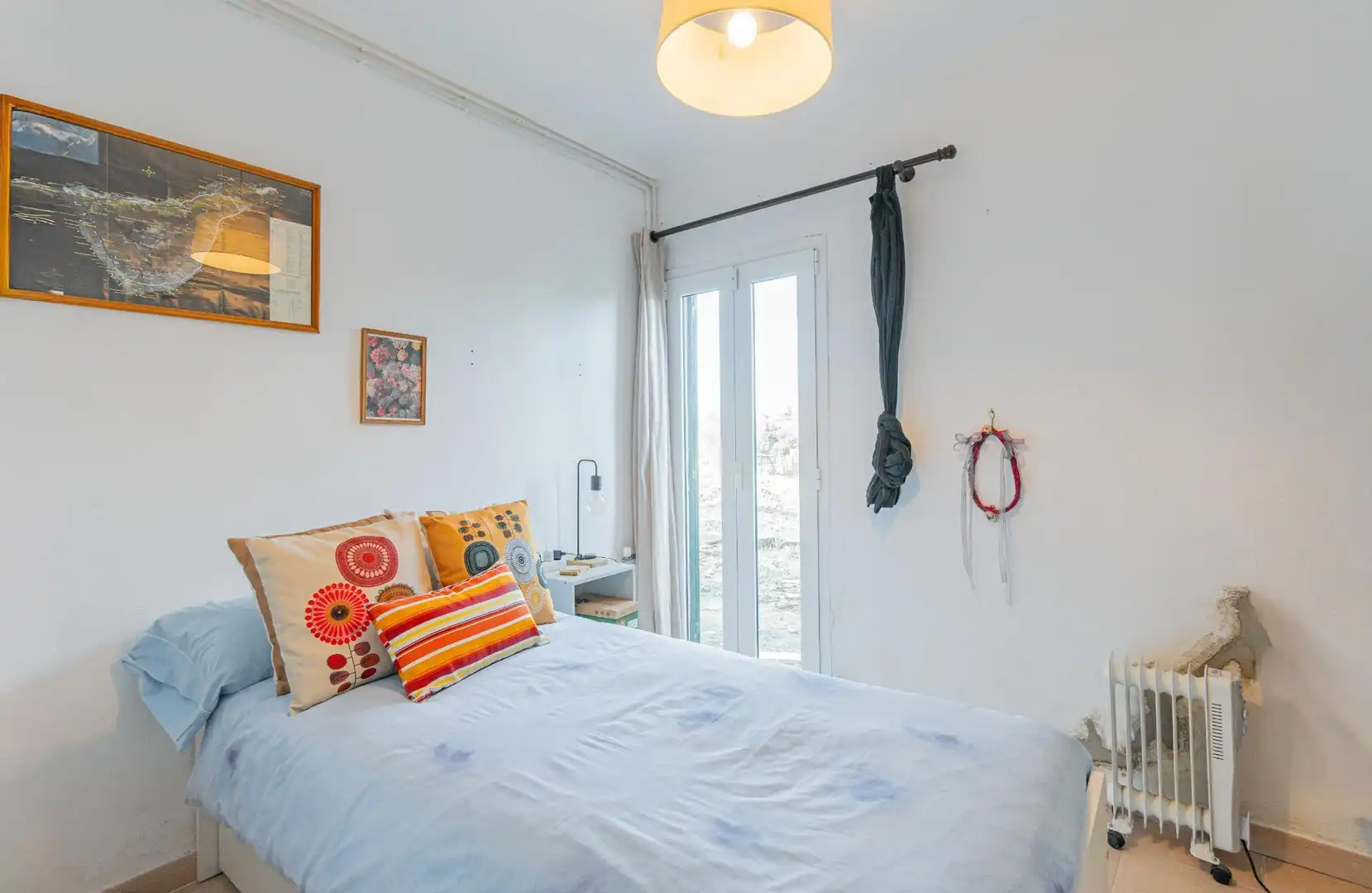 Schlafzimmer von Country house zum Verkauf in Sineu mit Klimaanlage, Heizung und Privatgarten