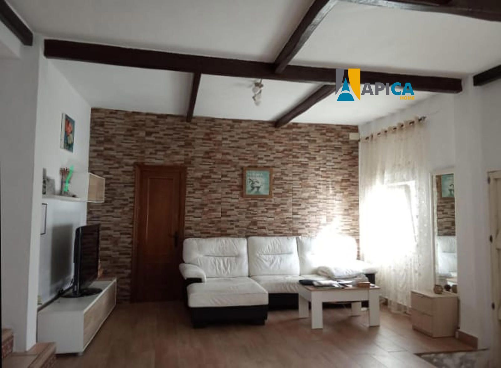 Sala d'estar de Casa o xalet en venda en San Roque amb Moblat