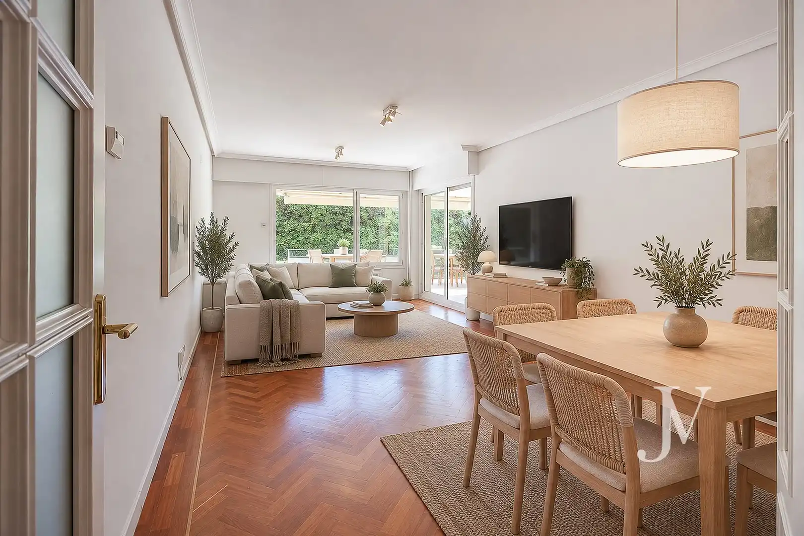 Sala d'estar de Dúplex en venda en Encinar de los Reyes