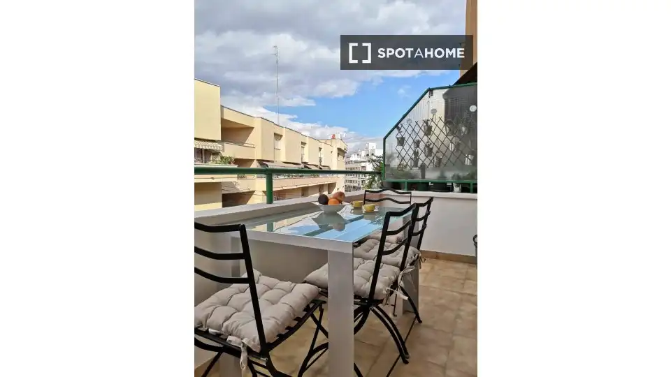 Vista exterior de Piso para compartir en  Palma de Mallorca con Aire acondicionado, Calefacción y Amueblado