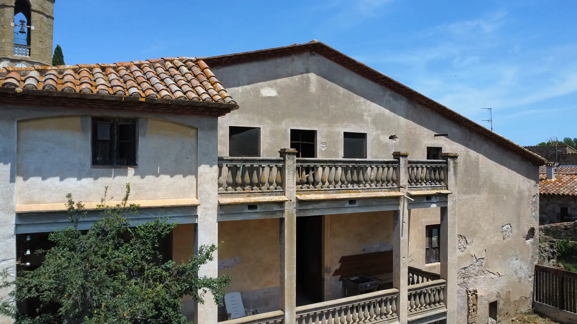 Exterior view of Country homes for sale in Flaçà  with Private garden, Terrace and Alarm