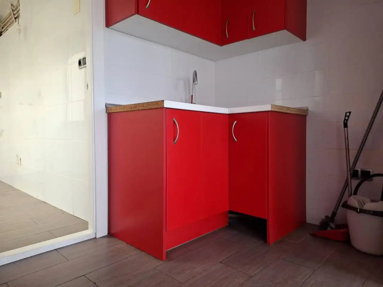 Kitchen of Attic for sale in Terrassa  with Parquet flooring