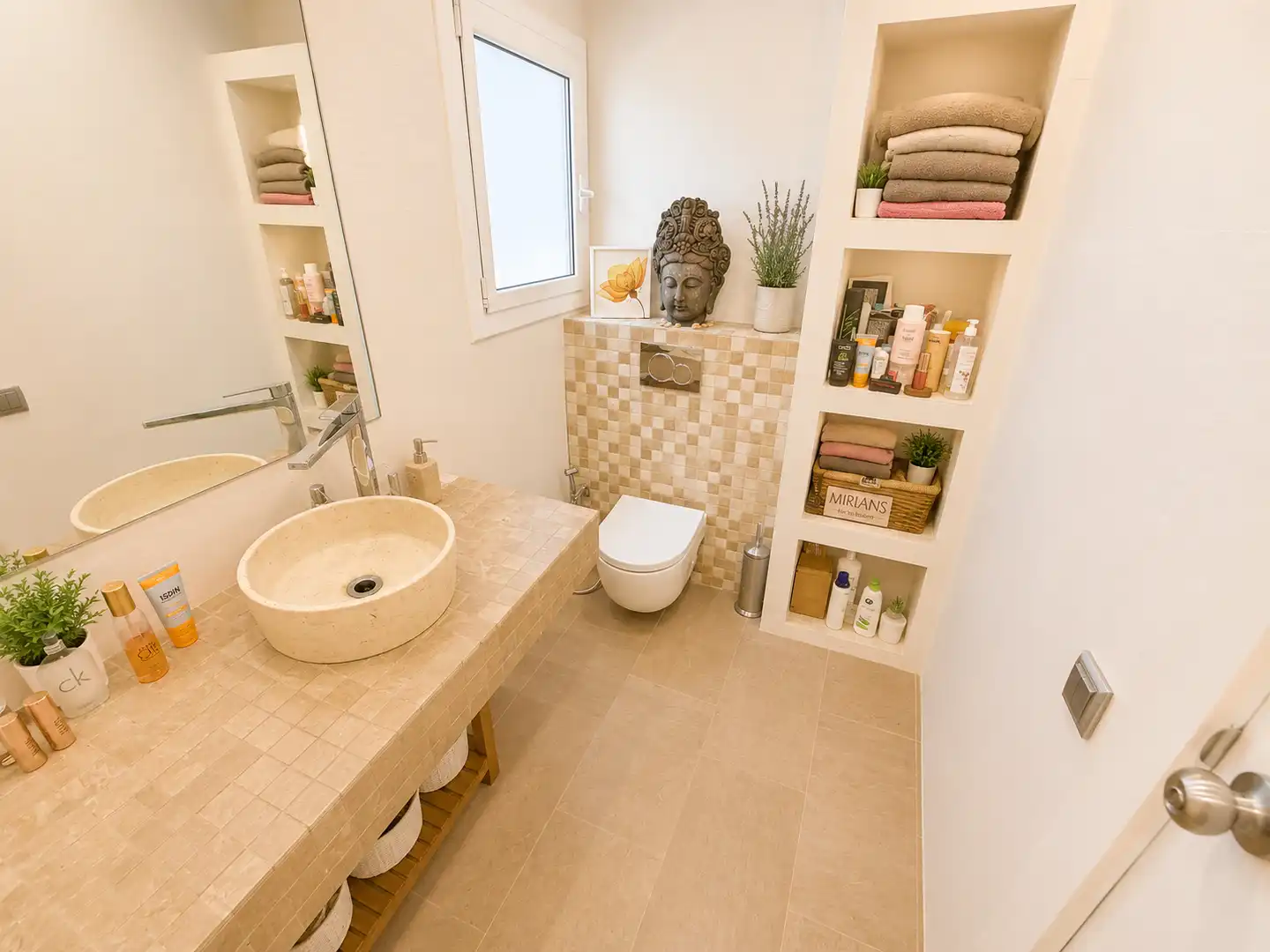 Bathroom of Duplexes for sale in Santa Coloma de Gramenet  with Air Conditioner, Heating and Parquet flooring