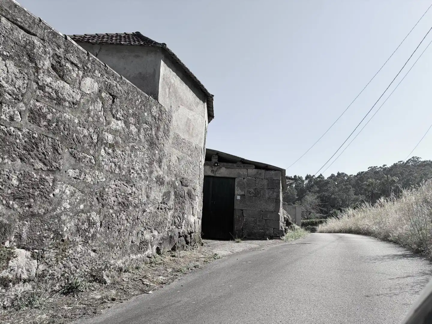 Vista exterior de Finca rústica en venda en Vilaboa amb Calefacció