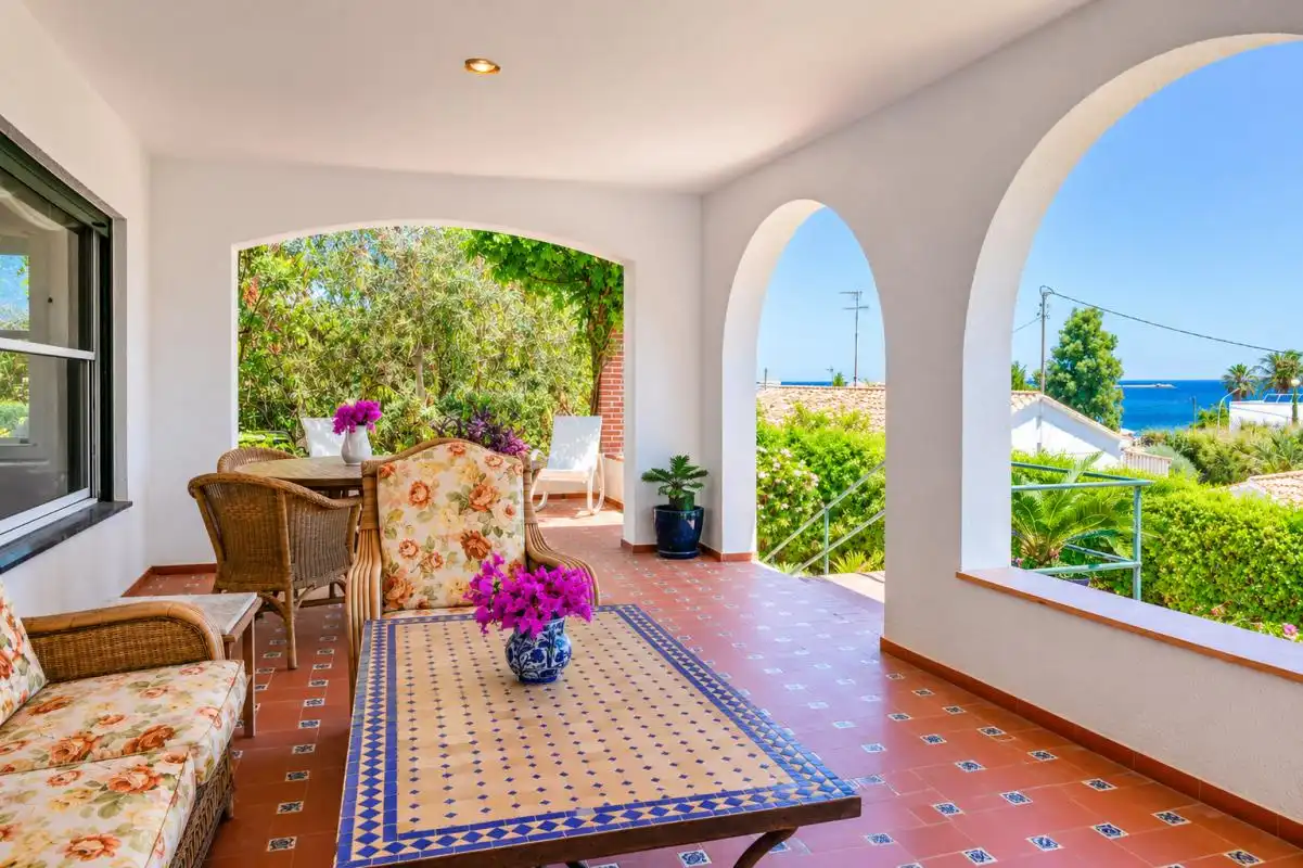 Terrace of Houses for sale in Dénia  with Air Conditioner, Heating and Private garden