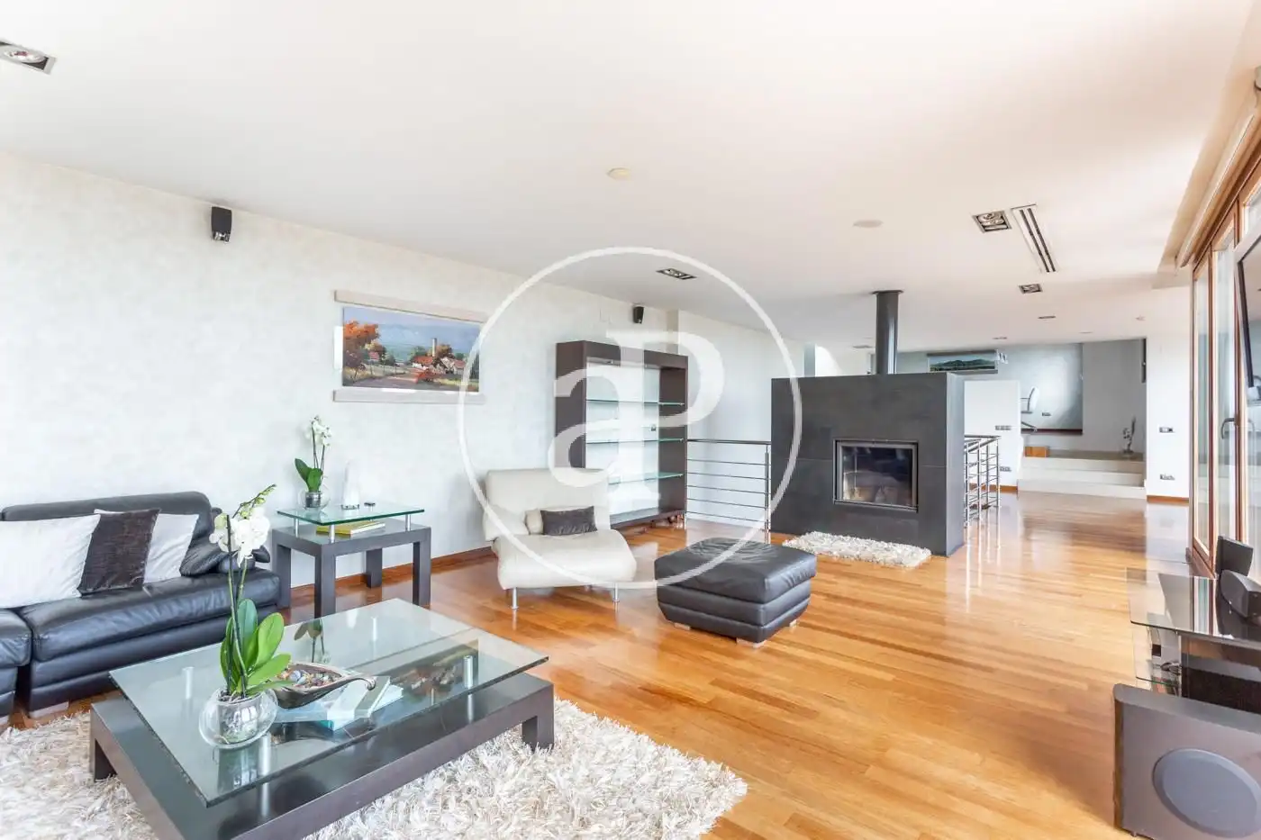 Sala de estar de Casa o chalet en venta en Sagunto / Sagunt con Aire acondicionado, Calefacción y Jardín privado