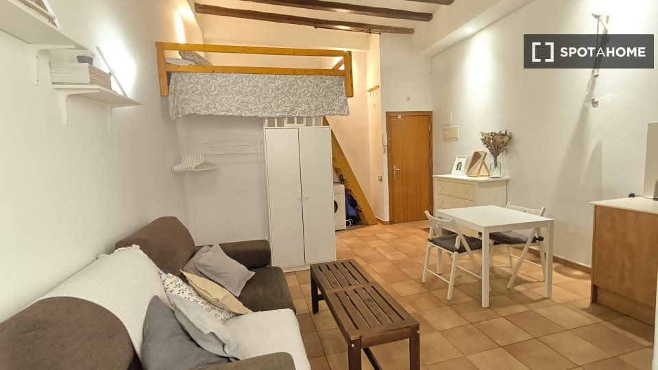Wohnung miete in  Barcelona Capital mit Klimaanlage, Heizung und Möbliert