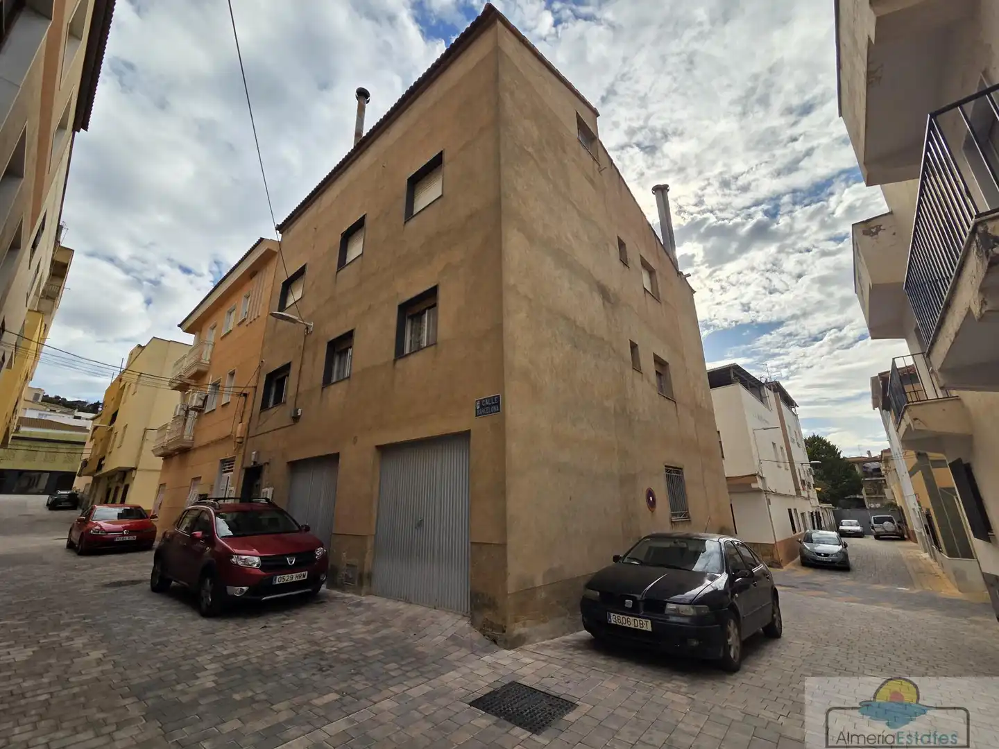 Vista exterior de Piso en venta en Tíjola con Terraza