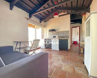 Living room of Attic to rent in  Valencia Capital  with Air Conditioner, Terrace and Furnished