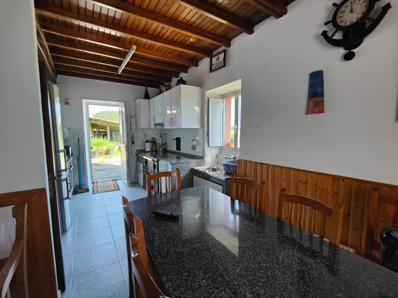 Kitchen of Houses for sale in Rianxo  with Heating, Private garden and Storage room