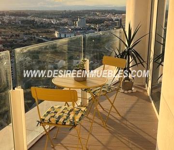 Terrassa de Pis de lloguer en  Valencia Capital amb Aire condicionat, Calefacció i Parquet