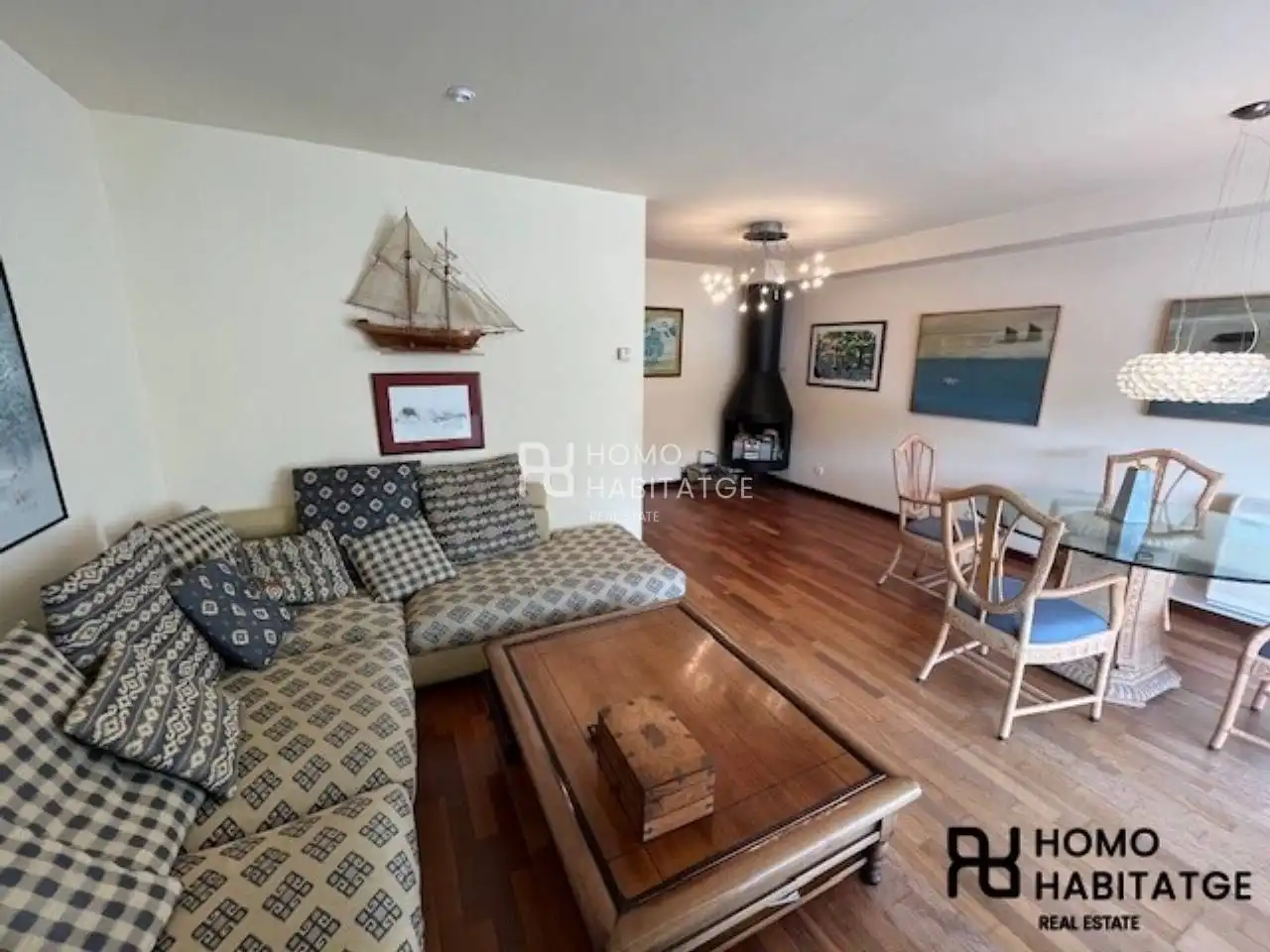 Sala de estar de Casa o chalet en venta en Castell d'Aro, Platja d'Aro i s'Agaró con Aire acondicionado, Calefacción y Parquet