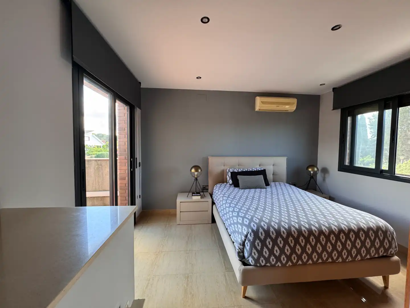Bedroom of Houses for sale in Sant Antoni de Vilamajor  with Air Conditioner, Heating and Private garden