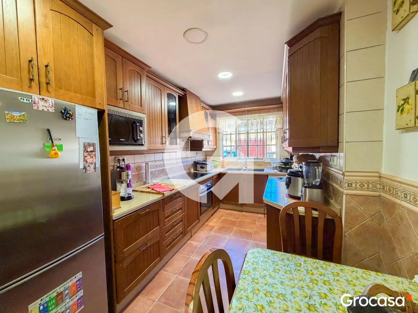 Cocina de Casa o chalet en venta en Rincón de la Victoria con Aire acondicionado, Jardín privado y Terraza