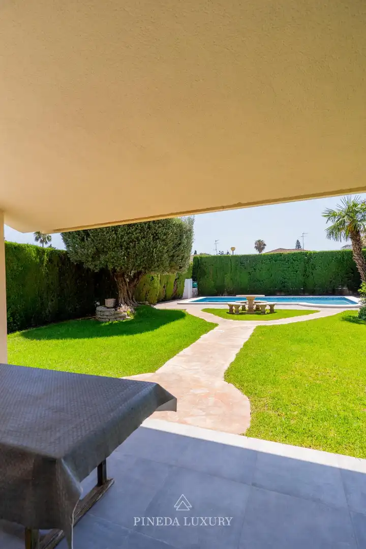Terraza de Casa o chalet de alquiler en Puçol con Calefacción, Jardín privado y Terraza
