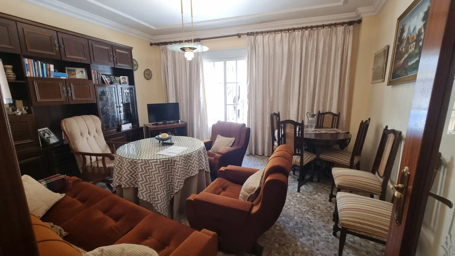 Sala d'estar de Planta baixa en venda en Rute amb Terrassa i Moblat