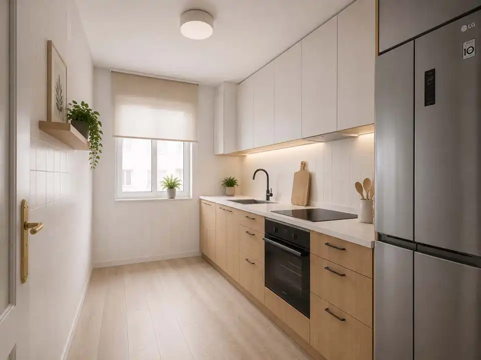 Cocina de Piso en venta en Vitoria - Gasteiz con Calefacción, Parquet y Terraza